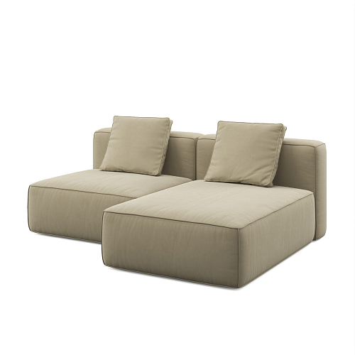 TORONTO без подлокотников с оттоманкой