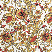 Гобелены Хохлома белая