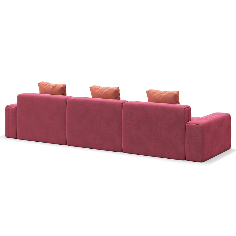 картинка VELAR угловой 4-х мест. с оттоманкой MEBELFORM